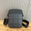 C Aolai Nuevo Clásico Flor Antigua Bolsa para Teléfono Móvil Moda Masculina Bolso de Hombro Versátil Bolso Cruzado Bolso para Cámara de Hombre