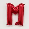 Globos de Papel de Aluminio con Letras y Números Rojos de 16 pulgadas Decoración para Primer Cumpleaños Boda Globos de Papel de Aluminio Venta al por Mayor