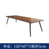 Escritorio Tianzong de Madera Maciza Americana Escritorio Mesa Comercial para Conferencias Mesa de Lectura Recepción Mesa de Capacitación Mesa Larga Banco de Trabajo