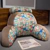 Bolsa Macia de Cabeceira Grande Encosto Almofada de Verão Para Brincar na Cama com Celular Almofada Para Gestantes Almofada de Leitura de Sofá Almofada de Cintura de Seda Gelada