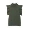 Para Comércio Exterior Transfronteiriço Europeu e Americano Roupas Femininas Aliexpress Venda Quente Verão Estiloso Versátil Lã Camada Decorativa Colete