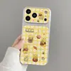 Aplicable para iPhone 17 Pro Max Funda de Teléfono de Dibujos Animados Apple 16 Pro Resistente a Caídas 15 Linda 14 Corazón Winnie the Pooh