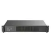 Nuevo mini chasis de control industrial 1.5U servidor rack de enrutamiento suave placa base ATX fuente de alimentación FLEX negro