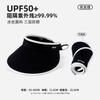 Sombrero de Protección Solar de Verano Upf50+ para Mujer Plegable de Ala Ancha Anti-Uv de Copa Vacía para Ciclismo al Aire Libre
