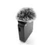 Venda Direta de Fábrica Microfone de Lapela Cobertura de Pele à Prova de Vento Cobertura de Microfone de Pelo de Coelho Microfone para Filmagem ao Ar Livre