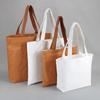 Bolso de Mano Personalizado de Papel Dupont, Impermeable y Resistente al Desgarro, Bolsa de Papel Kraft Retro, Bolsa Tote Extra Grande Personalizada con Logo Impreso
