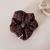 Goma para el pelo dulce de lunares estilo coreano para mujer, резинка de alta elasticidad que no daña el cabello, accesorio versátil para coleta