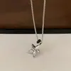 Colar Estrela Europeu e Americano Transfronteiriço 2026 Novo Estilo Acessório Versátil Design de Corrente para Clavícula Estilo Minimalista de Nicho Colar para Mulheres