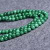 Contas verdes secas dispersas, contas semiacabadas de cristal natural, contas espaçadoras com contas para pulseira, colar, cintura, corrente