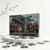 Puesto Callejero Rompecabezas Educativo de 1000 Piezas Regalo para Atraer Nuevos Clientes, Plaza del Mercado Nocturno Modelo de 10 Yuanes en Caja Juguetes Educativos