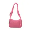 Bolsa de Empanada de Media Luna 2025 Nueva Casual Ligera Bolso de Axila para Mujer Retro La Más Fácil de Combinar Pequeña Bolsa de Tela Bolso de Hombro