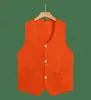 040A Colete de Corte Afiado Roupas para Adultos e Crianças Roupa de Trabalho para Grupos Corporativos Camisa Cultural com Estampa de Logo Estilo Unissex