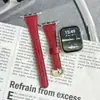 Vermelho da Sorte é Adequado para Pulseira de Relógio Apple S12 26 Ano do Cavalo S10987Se Pulseira de Pulso Versátil Feminina