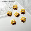 Cartoon nova unha joias esponja bonito bebê Paida estrela acessórios de resina handmade DIY telefone caso acessórios