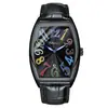Reloj Digital Chenxi para Hombre Calendario Correa de Cuero Casual Venta al por Mayor Transmisión en Vivo Fabricante Transfronterizo Reloj de Cuarzo para Hombre