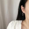 B246 Joyería europea y americana moda de club nocturno exagerada simple tamaño círculo juego de aretes de 5 piezas AliExpress Venta al por mayor