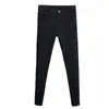 Jeans Blancos para Mujer 2025 Otoño e Invierno Nuevo Estilo Leggings Exteriores Forrados de Polar Cintura Alta Elásticos Ajustados Aspecto Adelgazante Pantalones