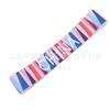 Dia Nacional Vermelho Esporte Chinês Faixa de Cabelo Headband Faixa Antissuor Headband Performance de Torcida Acessórios Infantis Headwear da Moda