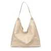Bolso de Hombro Retro de Gran Capacidad para Mujer, Nuevo Estilo Verano 2026, Bolso Tote Sencillo, Bolso de Hombro Moderno y Elegante
