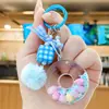 Chaveiro Pingente Criativo de Rosquinha Dopamina Decoração de Mochila para Meninas Fofas Chaveiro Presente Atacado
