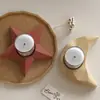 Flor de Amapola Estrella de Cinco Puntas Luna Portavelas Adorno Molde de Silicona Aromaterapia Base de Velas de Yeso Molde de Decoración