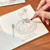 Libro para colorear Plan de captura de la felicidad pequeña: Ilustraciones Cálidas y Sanadoras, Libro de Dibujo Doodle Divertido Hecho a Mano para Niños