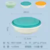 Caja de almuerzo desechable con cierre antirrobo, caja redonda para comida rápida, a prueba de fugas para hot pot picante y fideos picantes, caja de embalaje imprimible para llevar