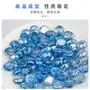 Bolas de Vidro Coloridas, Contas Planas Transparentes, Enfeites Criativos em Formato Geométrico, Decorações para Aquário, Pequenos Enfeites, Presentes