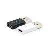 Conversor Tipo-C Fêmea para USB Macho 3.0 Tipo-C Fêmea para Transmissão de Dados de Carregamento de Velocidade Extrema Atacado