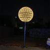 Diente de león luminoso LED bola luminosa lámpara de caña para exteriores lámpara de paisaje de caña