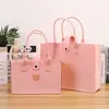 Bolsas de fieltro para compras transfronterizas, en stock, bolsas de hombro grandes de alta capacidad, bolsas de regalo publicitarias promocionales y juegos de regalo navideños