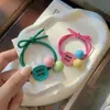 Coreia do Sul Dongdaemun Letra Bola Anel de Cabelo Bola de Menina Corda de Cabelo Rabo de Cavalo Acessório de Cabeça Versátil Corda de Cabelo de Tendão de Borracha