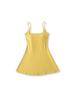 Estilo Americano Almohadilla de Pecho Espalda Descubierta Colgante Halter Cinturón Vestido sin Espalda en Forma de A Falda Corta Adelgazante Ajustada para Mujer Verano Chica Caliente