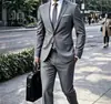 Terno Masculino Slim Fit de Um Botão Formal Disponível em Várias Cores Adequado para Ambiente de Trabalho/Casamento/Entrevista