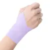 Munhequeira de compressão leve wrap-around de verão para fitness, badminton, vôlei, manga de pulso e polegar com compressão respirável