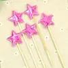 Suporte de lua de rede vermelha guerreira de menina bonita decoração de bolo suporte sentada gelo de água lua menina mesa de sobremesa joias de panificação