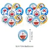 Jingle Cat Pokonyans Tema de Aniversário Decoração Banner Topper de Bolo Bandeira Balão Conjunto