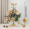 Nova Mini Árvore de Natal Decorações de Natal para Casa Layout de Mesa de Sala de Estar Estilo Ins Enfeites Pequenos DIY