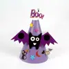 Sombrero de papel DIY para Halloween, festival de fantasmas, artículos decorativos para juegos de rol, artículos de regalo creativos hechos a mano para jardín de infancia infantil