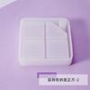 Molde de Pegamento DIY Caja de Almacenamiento Giratoria Multicapa Caja de Joyería Superpuesta Estante para Joyería Adornos Molde de Silicona