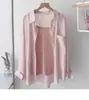 Camisa solta de cor sólida com lapela estilo coreano, nova camisa de verão, jaqueta respirável com proteção solar