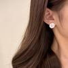 Pendientes de Mariposa Aguja de Plata S925 Pendientes de Mariposa de Circonita Moda Lujo Ligero Pendientes Dulces Pendientes Elegantes de Gama Alta para Mujeres