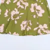 Ins Transfronterizo Europeo y Americano 2026 Nueva Moda Elegante Ropa para Mujer al por Mayor Falda Elástica Estampada Tie-Dye Corte al Sesgo