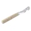 Ferramenta DIY Cabo de Madeira Dentado Roda Marcadora de Tecido Roda de Frisar Tecido Riscador Dentado Riscador de Traçado SKC