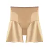Shorts de Seguridad Invisibles Color Piel Sin Costuras para Mujer Verano Hielo Seda Anti-Exposición Dos en Uno No Necesitan Ropa Interior Leggings Venta al por Mayor