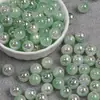 Dingyi 10mm Resina Luna Fría Yu Jian Shan Destello Fino Resaltado Galvanizado Agujero Recto Cuentas Sueltas DIY Cadena de Teléfono Móvil Accesorios de Joyería