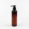Venta al por mayor de fábrica botella de champú de 250 ml botella de gel de ducha botella de acondicionador para el cabello botella de plástico PET botella cilíndrica botella vacía