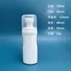 Atacado 100ml Frasco de Lustra-sapatos Líquido Embalagem Branca para Lustra-sapatos Frasco para Óleo Essencial de Couro Frasco Plástico com Cabeça de Esponja Fornecimento