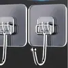 Ganchos de Pared Fuertes Adhesivos para Colgar en Paredes, Ganchos de Cocina de Alta Resistencia, Ganchos de Puerta sin Rastro, Ganchos Adhesivos sin Taladro