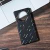 Nueva Funda para Teléfono Huawei Matex7, Sencilla y Resistente a Caídas, Adecuada para Matex6, Funda Protectora de Cuero de Grado Empresarial con Eje Central para Hombres